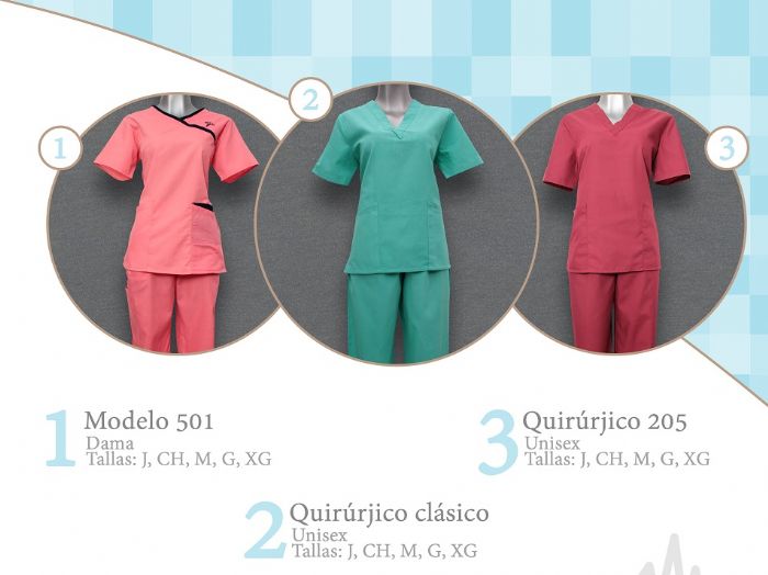 Filipinas, vestidos, batas, pantalones quirurjicos y hospitalarios 